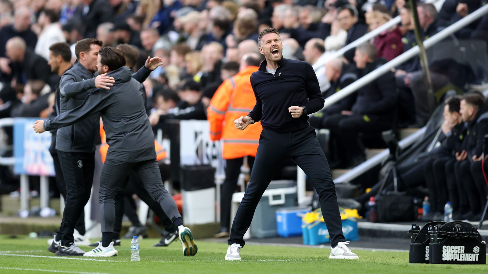 That could have happened in this cauldron of an atmosphere – Luton boss reacts to St James’ Park