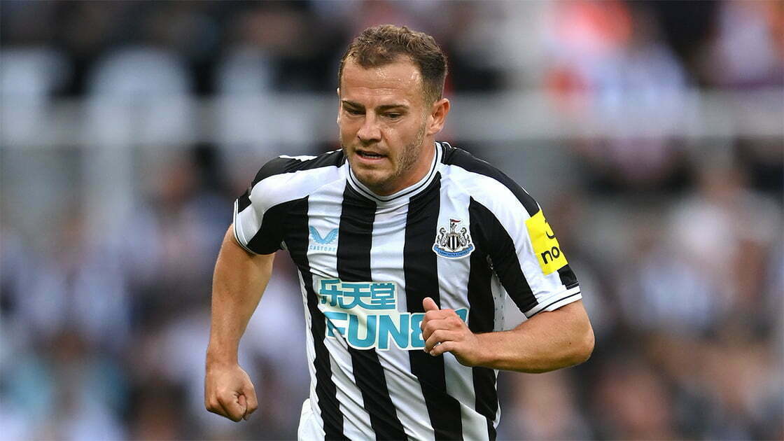 Newcastle United’s Ryan Fraser was restricted to just over 300 minutes of action from eight games last season and his game time was limited due to injuries and poor form.