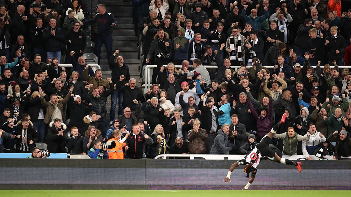 Newcastle fans love that Allan Saint-Maximin has arrived in his