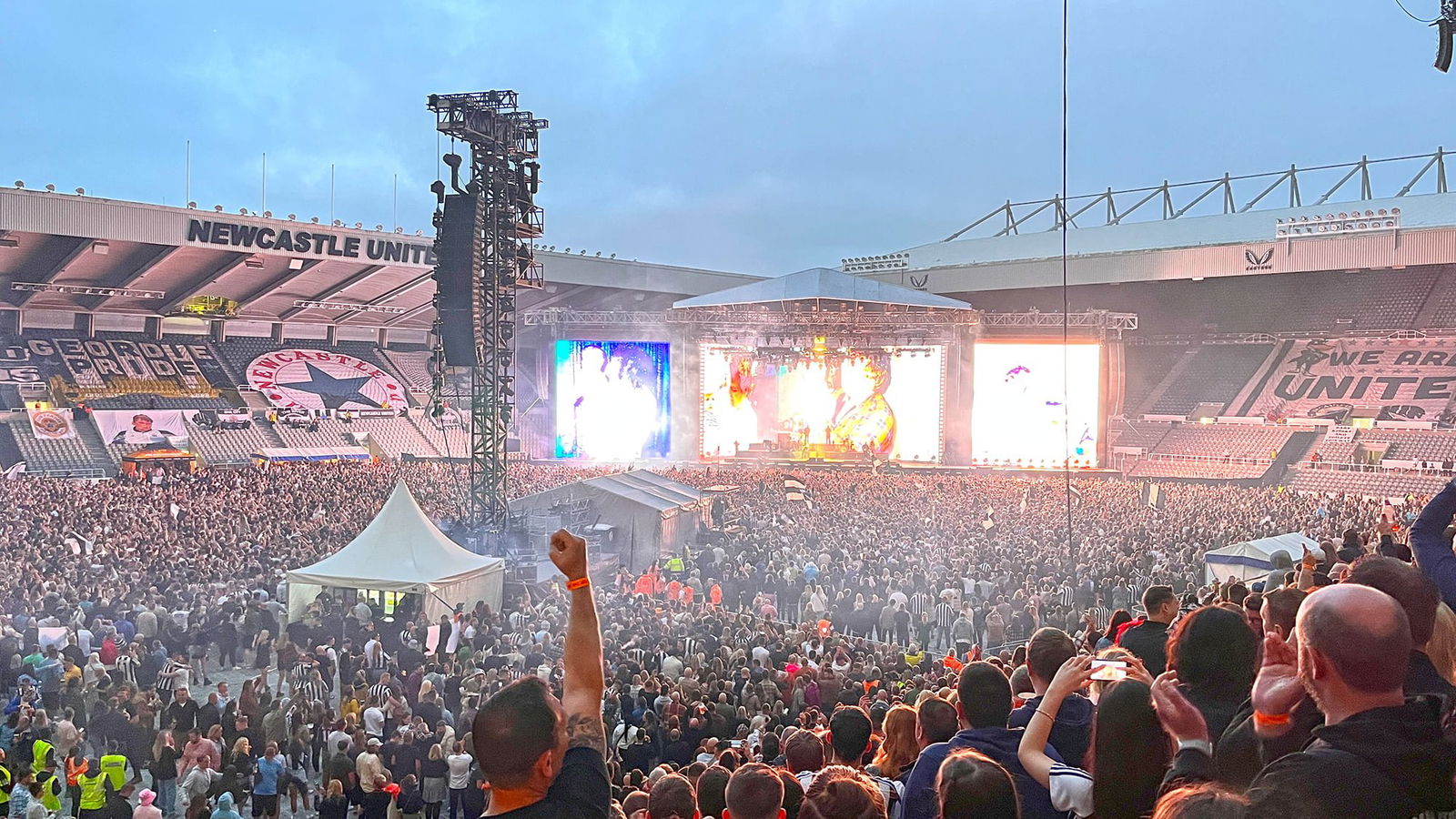 Sam Fender back at St James’ Park Newcastle United fans get priority