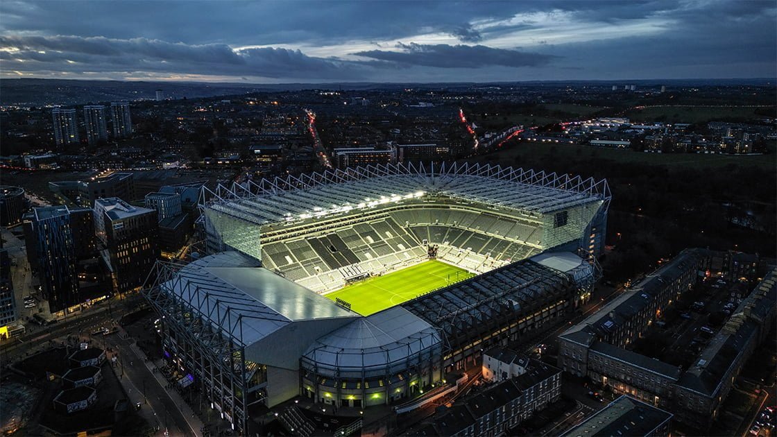 Newcastle United official announcement  Champions League drone shows