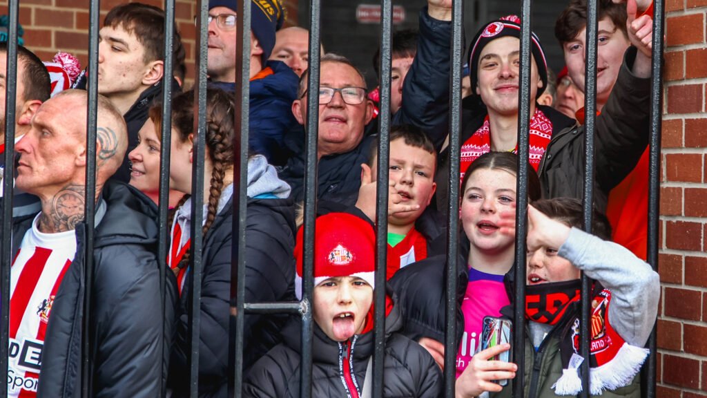 Sunderland Fans Behind Bars