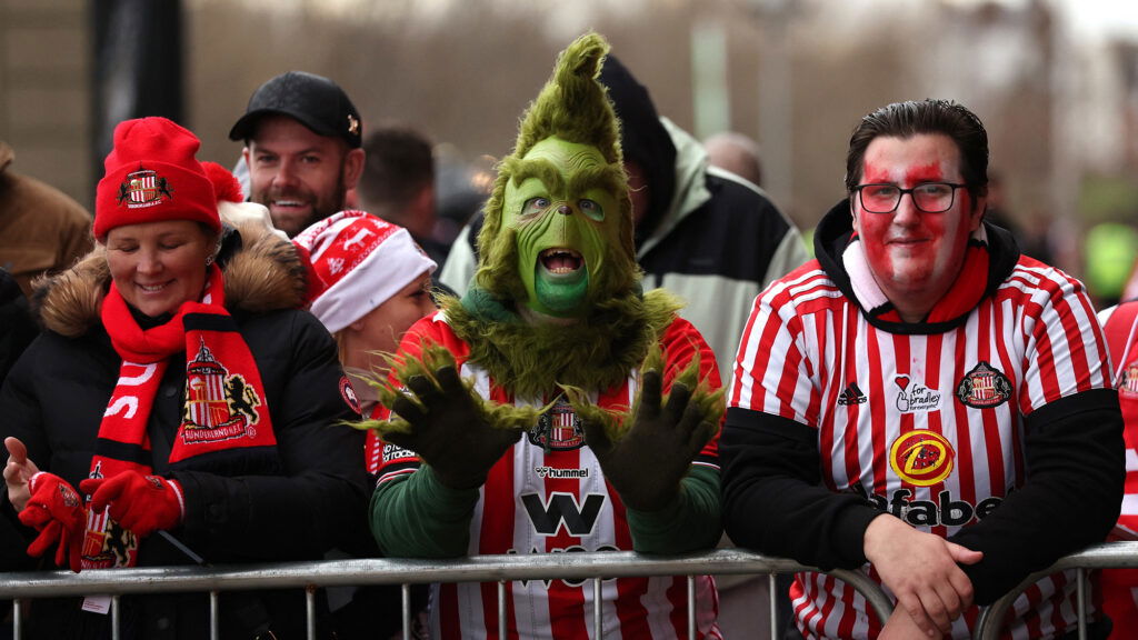 Fanáticos del Sunderland El Grinch