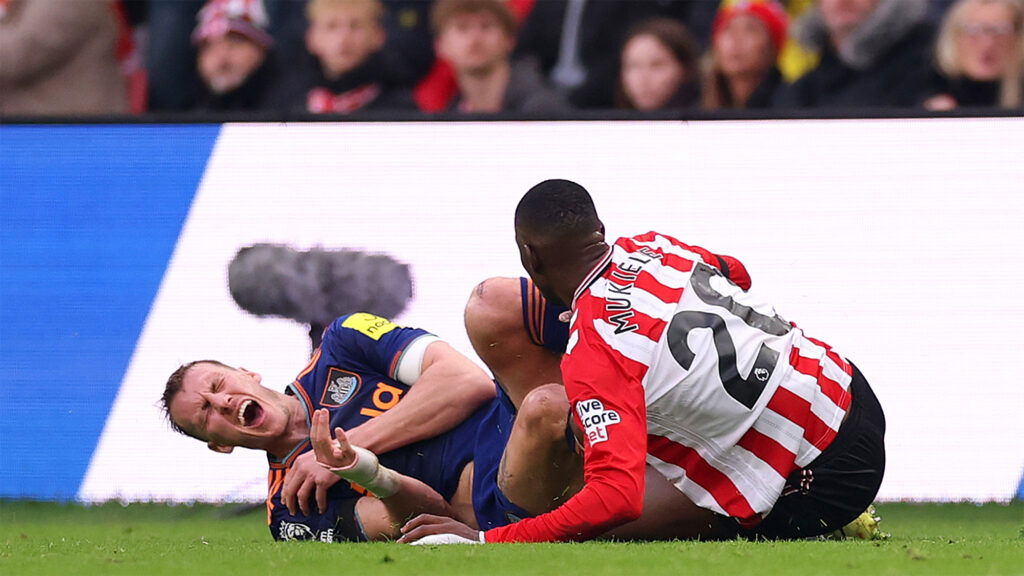 Y quemar Newcastle Gritando Entrada Nordi Mukiele Sunderland