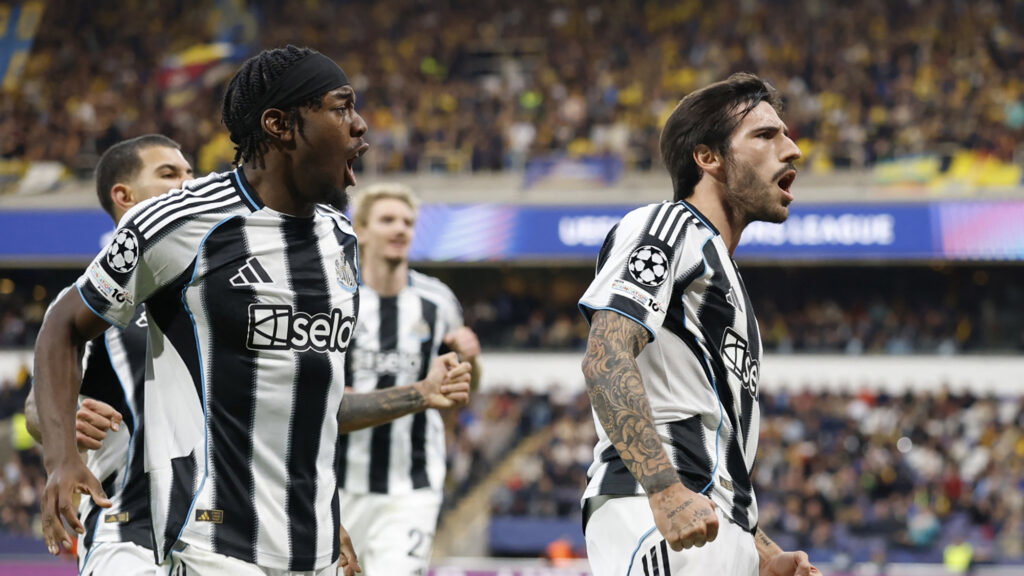 Sandro Tonali Anthony Elaaga Famoso Newcastle