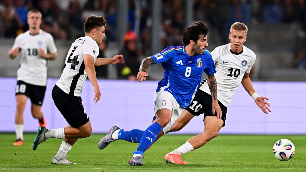 Sandro Tonali Italy Estonia