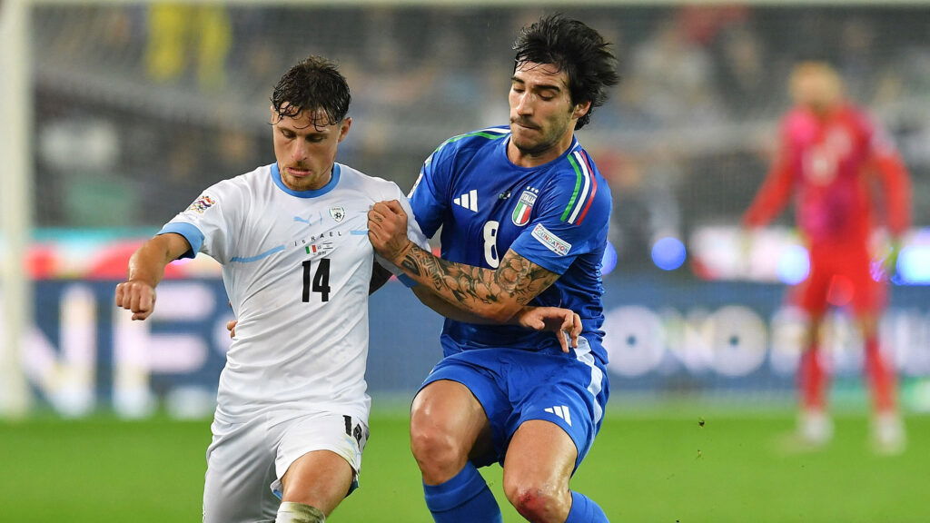 Sandro Tonali Italy Israel