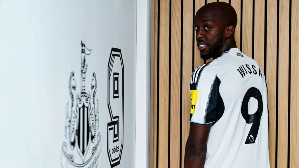 Yoane Wissa No9 Newcastle United