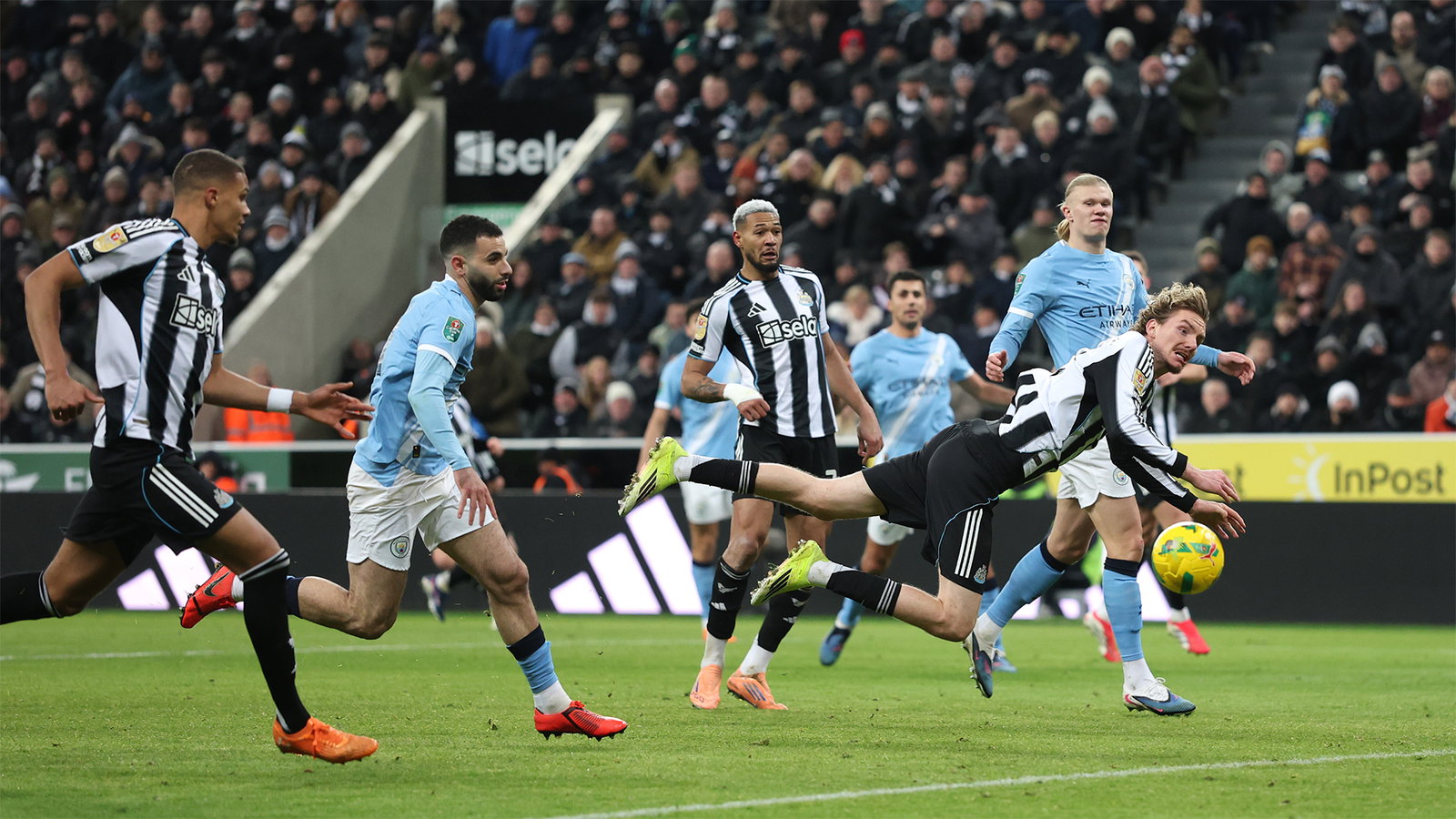 cronaca manchester city - newcastle