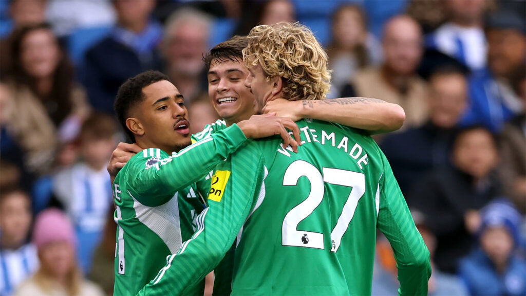 Nick Woltemade Goal Celebration Miley Ramsey