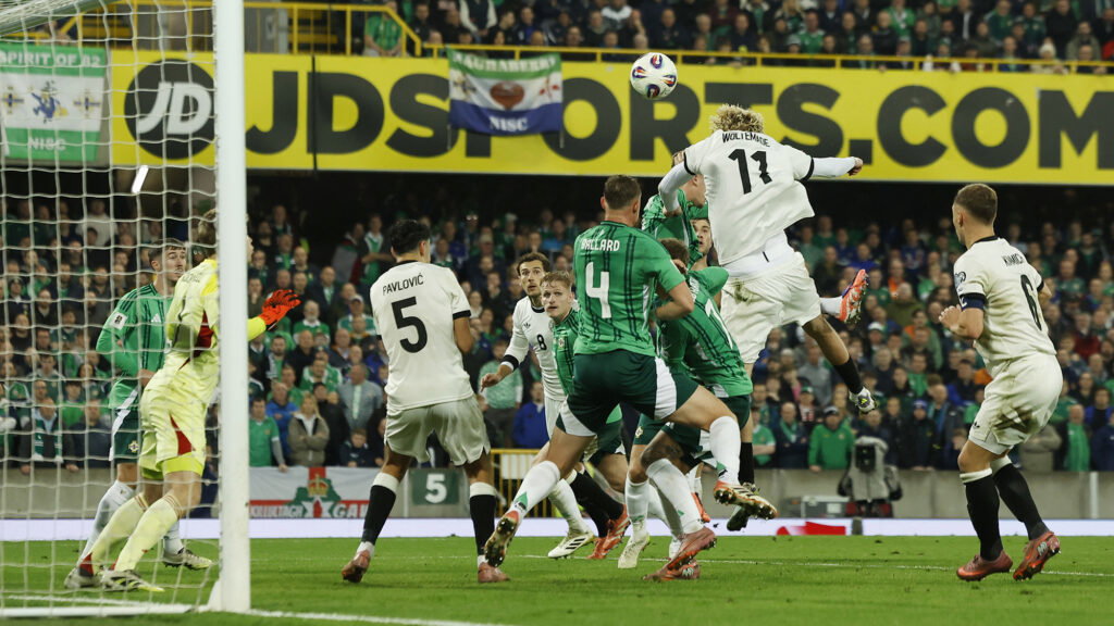Nick Woltemade Goal Germany Northern Ireland