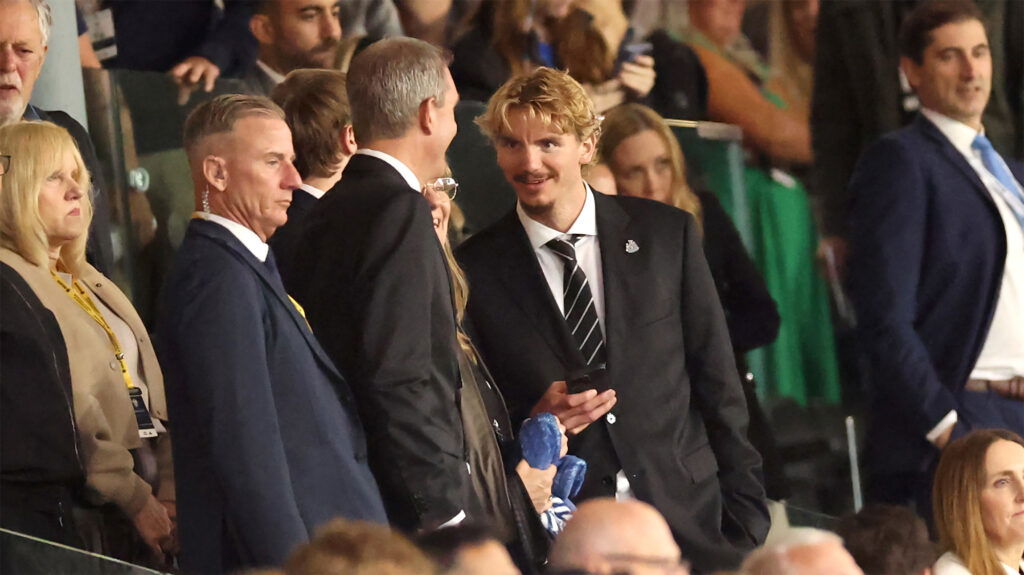 Nick Woltemade Newcastle United In The Stand