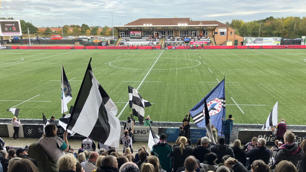 Newcastle Women Fans Kingston Park