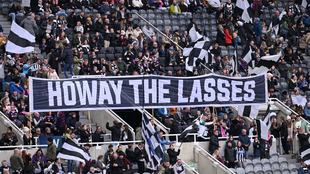 Newcastle Women Howay The Lasses Banner