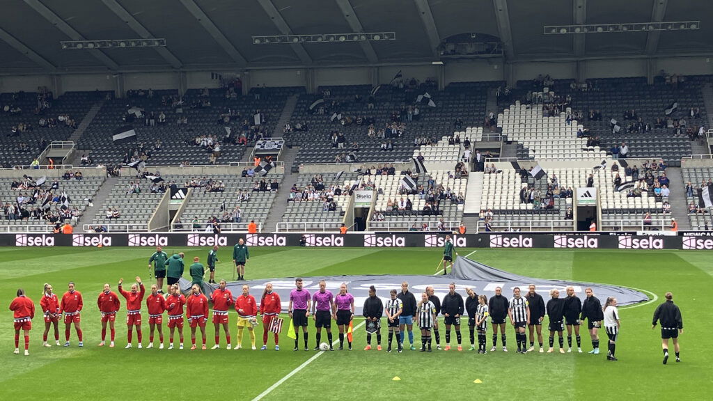 Newcastle United Women NUWFC Athletico Madrid Femenino