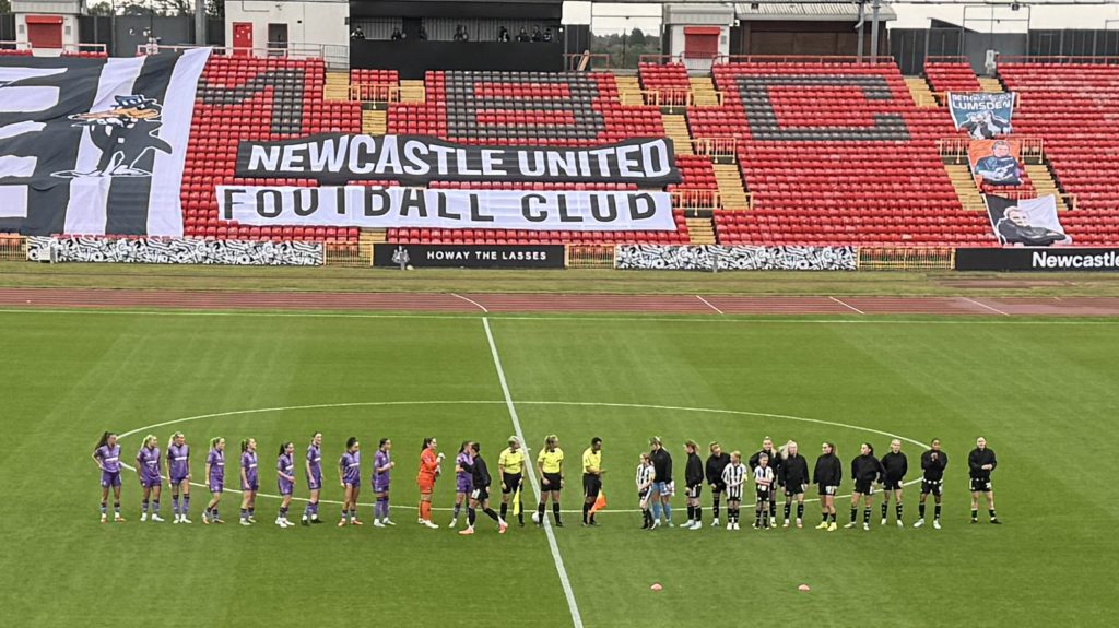 Newcastle Women Against Sheffield United Line Ups